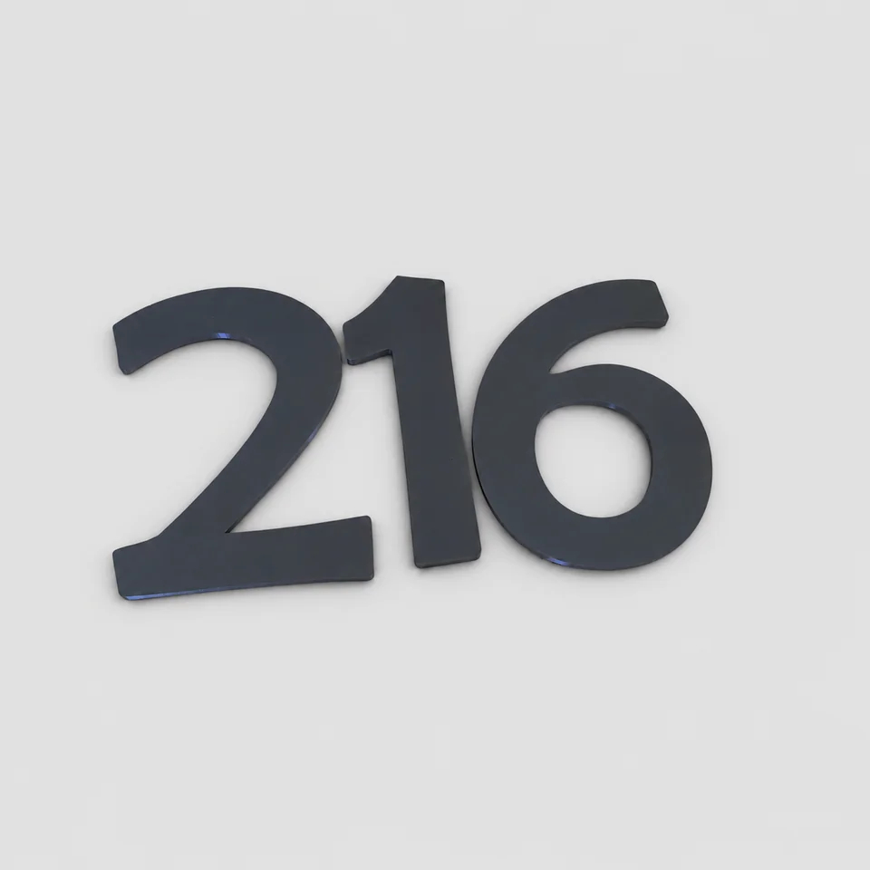 Skaičiai „216“ – nuotrauka 1