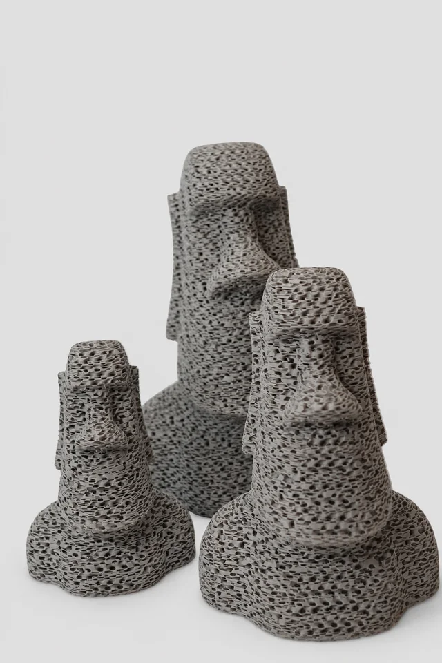 Moajų figūrėlės – nuotrauka 1