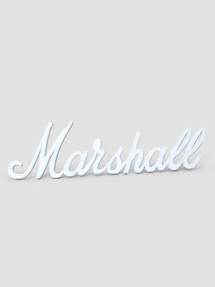 Užrašas „Marshall“ – nuotrauka 1